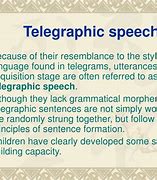 telegraphicspeechstage的简单介绍