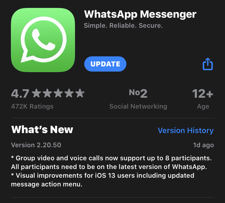 关于whatsappregistration的信息