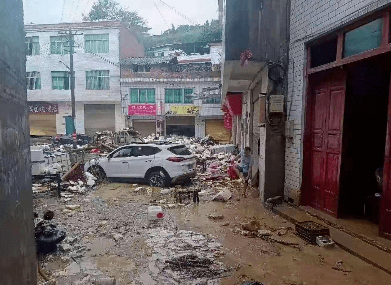 强降雨造成通渭部分乡镇受灾的简单介绍