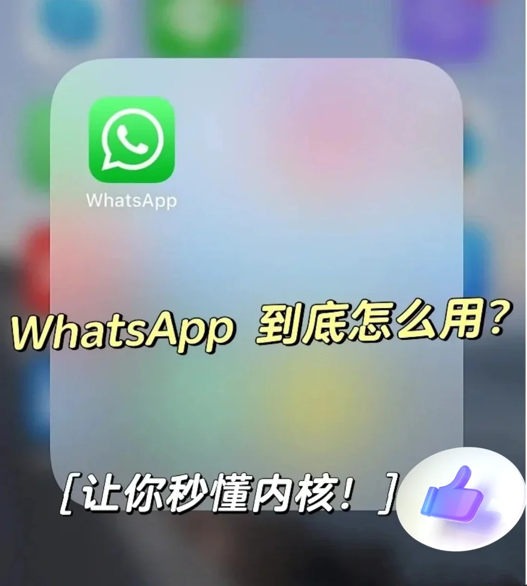 whatsapp怎么读英文-whatsapp怎么中英文互译