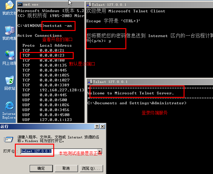 电脑怎么telnet+端口,telnet端口怎么ping