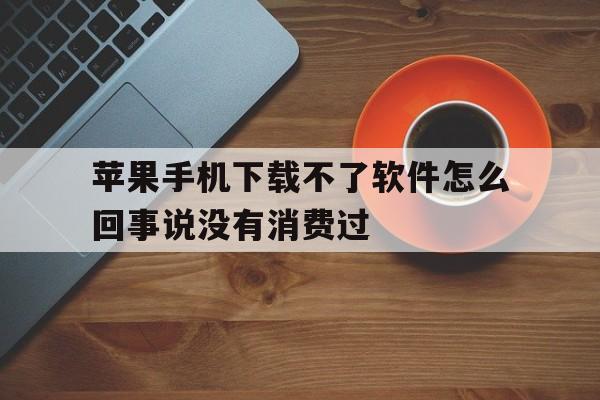 苹果手机下载不了软件怎么回事说没有消费过，苹果手机下载不了软件怎么回事说没有消费过的订单