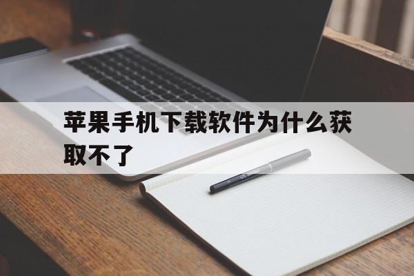 苹果手机下载软件为什么获取不了，新买的iphone下载不了软件怎么办