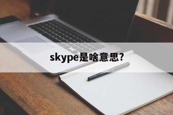 skype是啥意思?，skype是什么意思软件